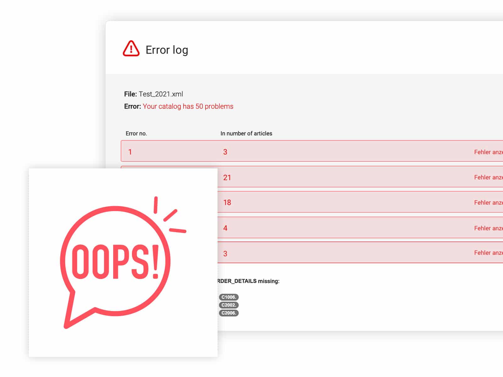 No more errors