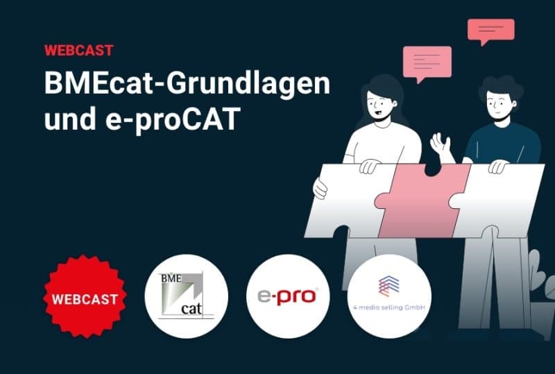 Webcast BMEcat-Grundlagen und e-proCAT