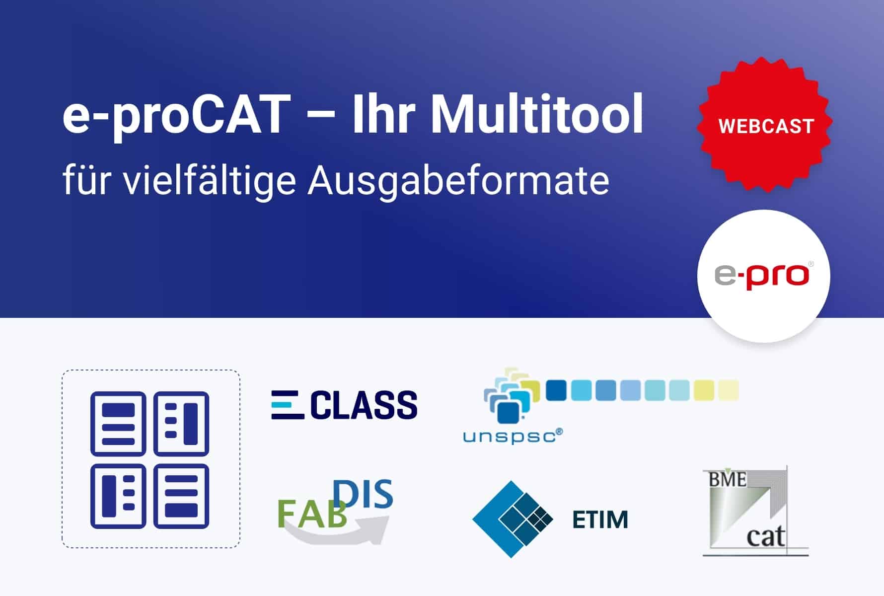 OnDemand Webcast - e-proCAT Multitool
